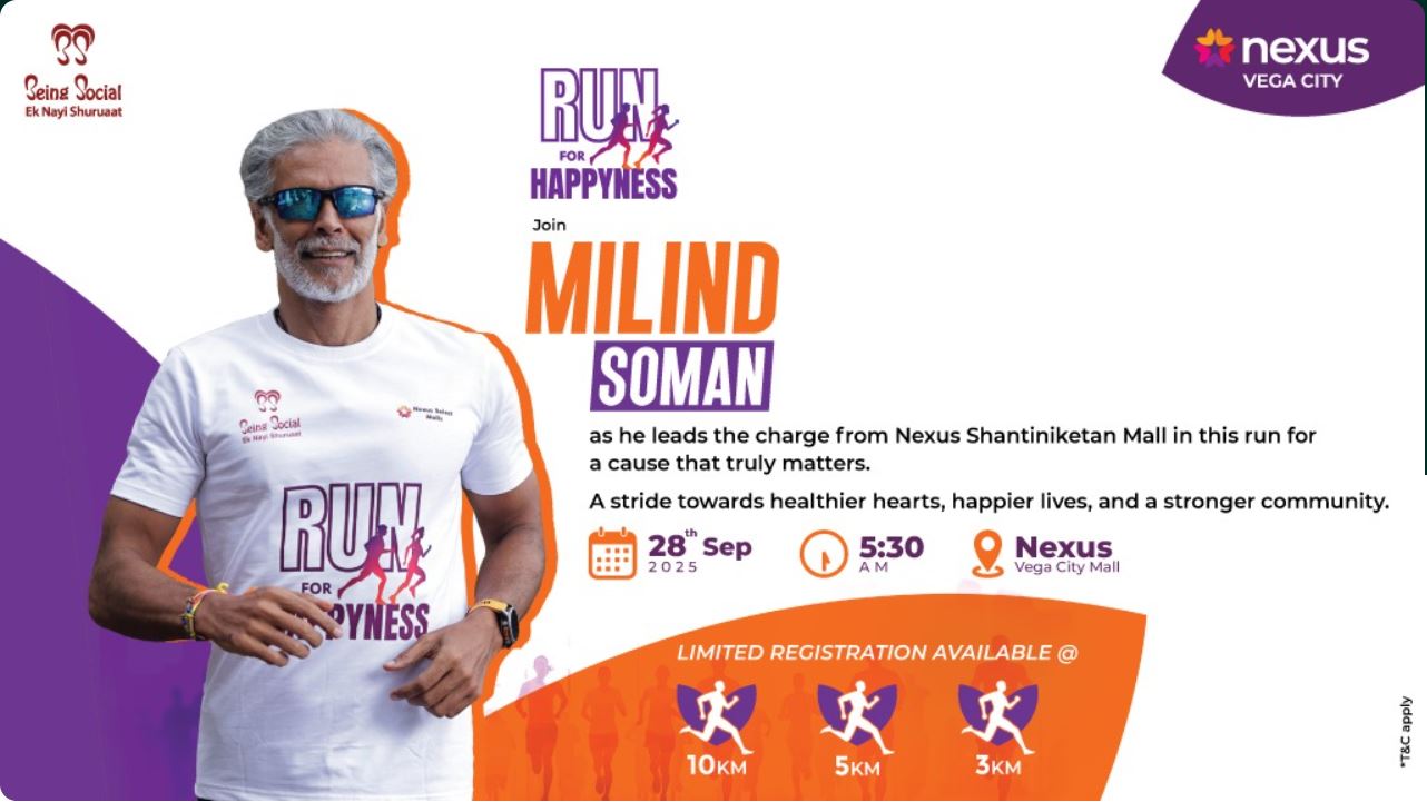 Run For Happyness 2025 - Nexus Vega City Mall