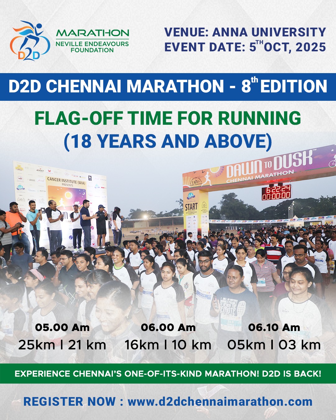 D2d Chennai Marathon 2025