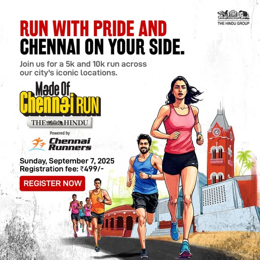 The Hindu Made Of Chennai Run 2025