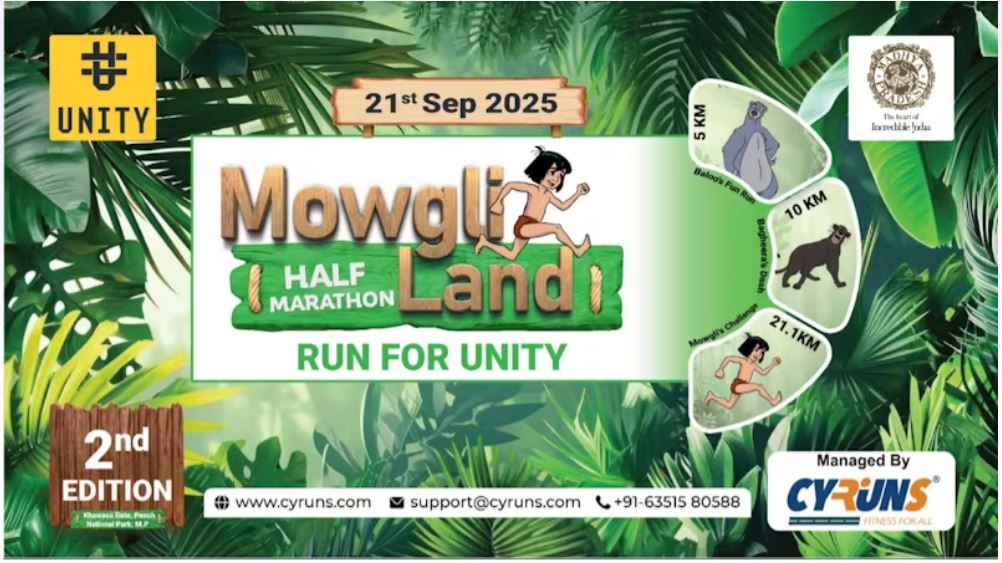 Mowgliland Half Marathon - Run For Unity