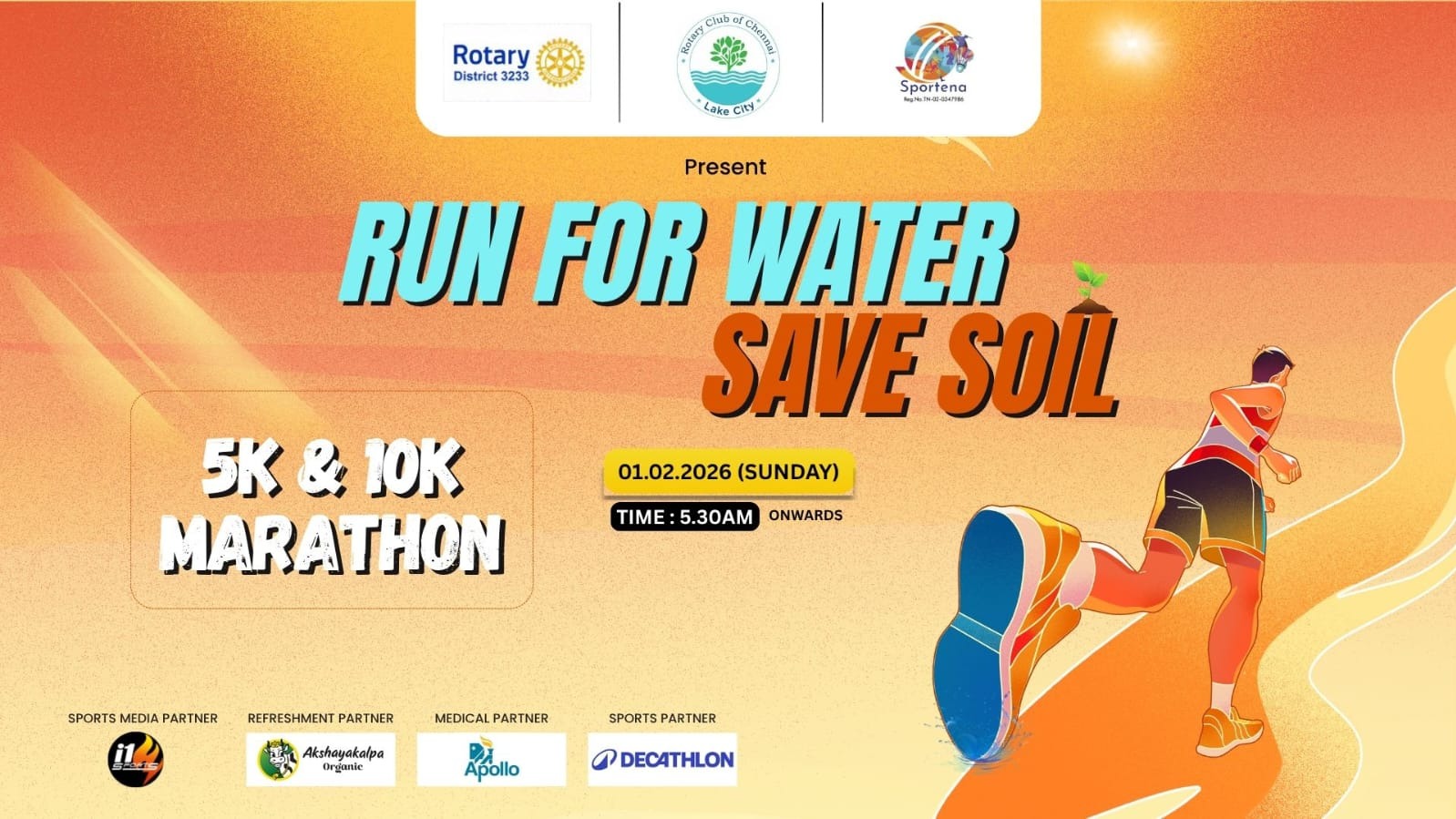 Rotary Save Soil Marathon 2025