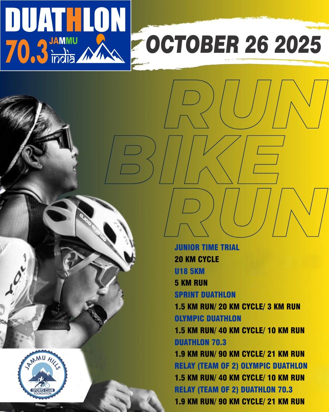 6th Jammu Duathlon 70.3