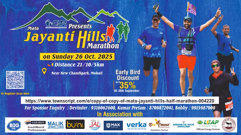 Mata Jayanti Hills Marathon Season-3