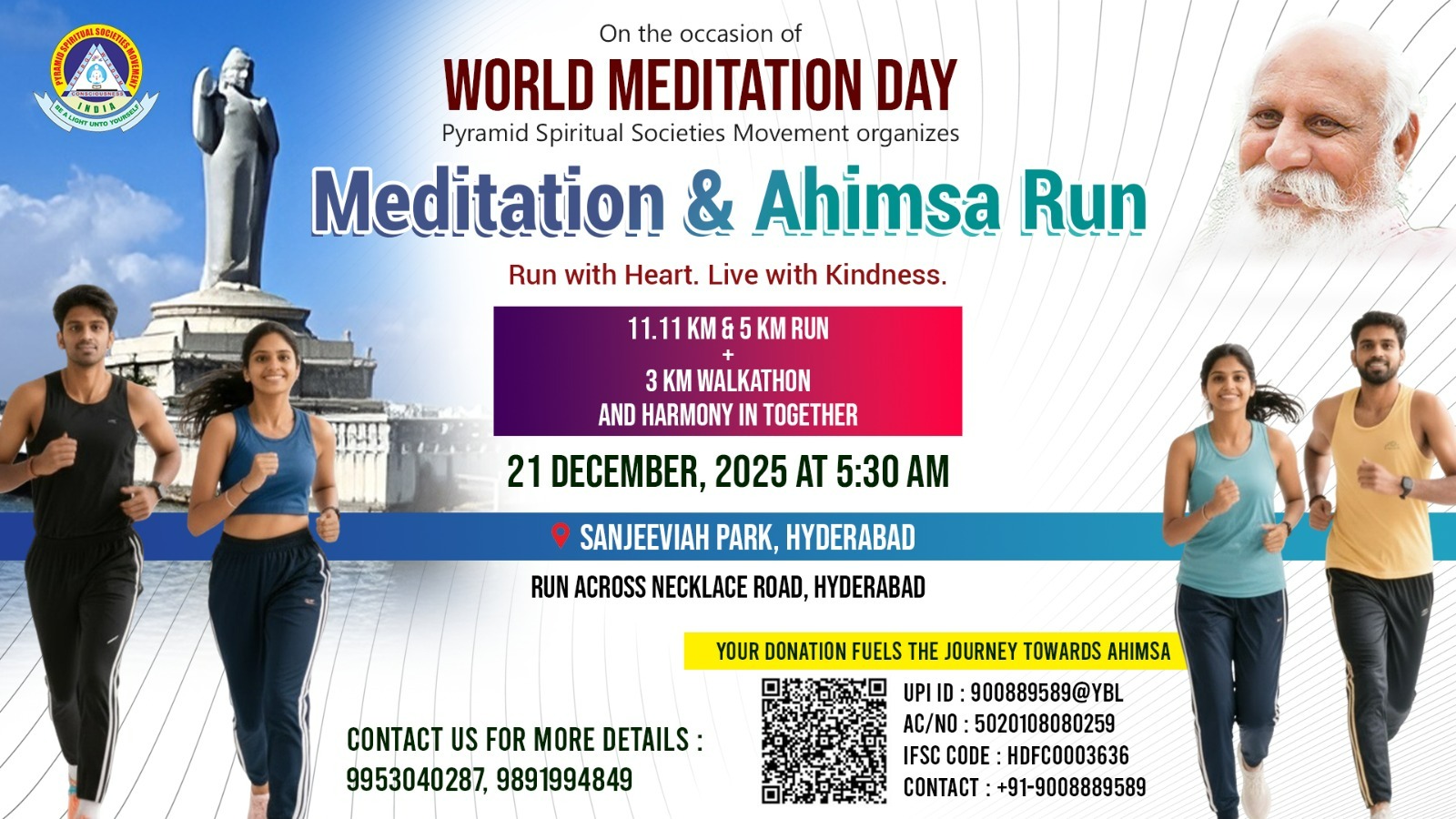 Meditation & Ahimsa Run