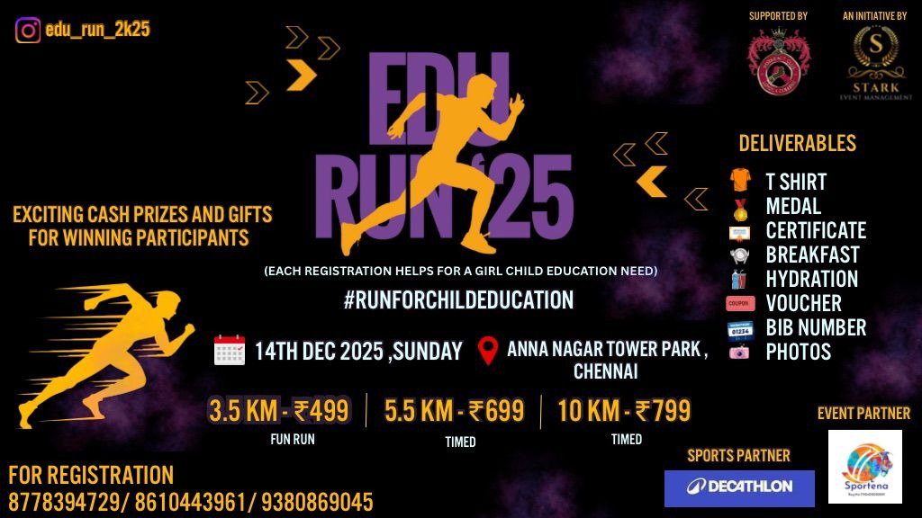 Edu Run 25 -run For Child Education