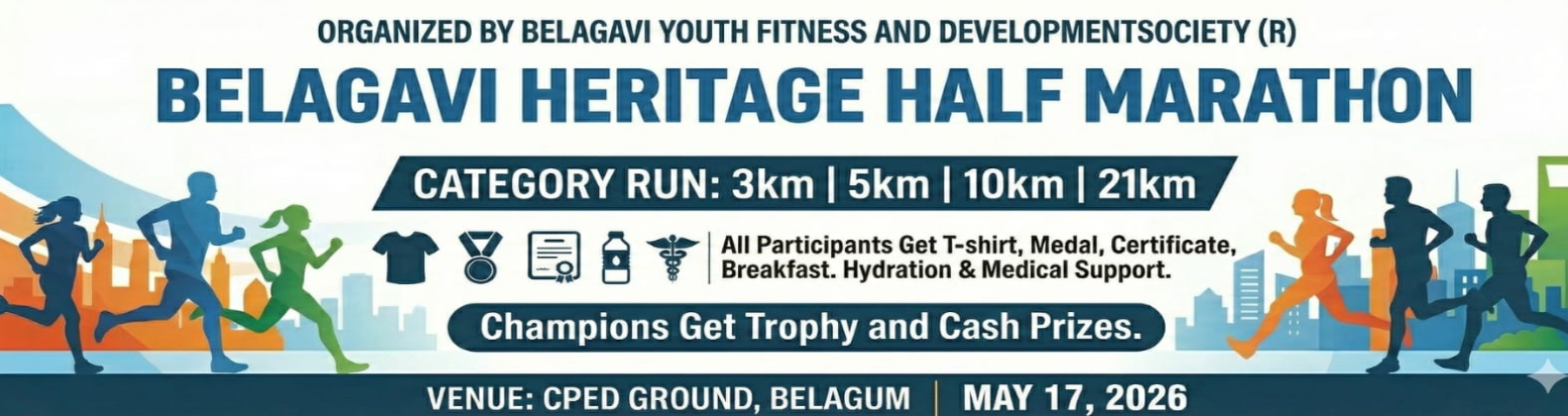 Belagavi Heritage half marathon