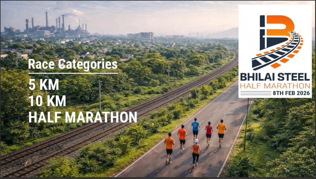 SAIL Bhilai Steel Half Marathon 2026