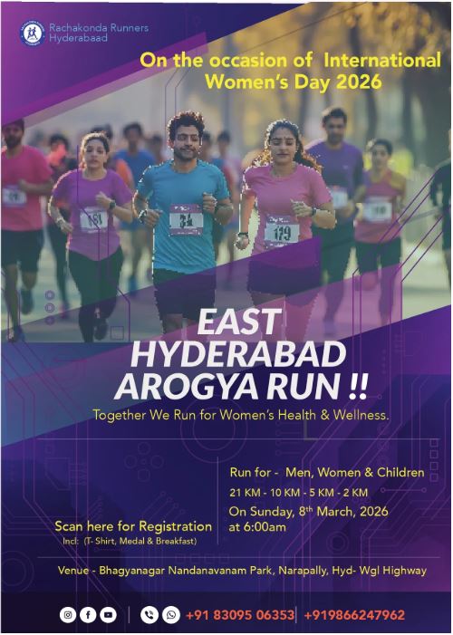 East Hyderabad Arogya Run 2026