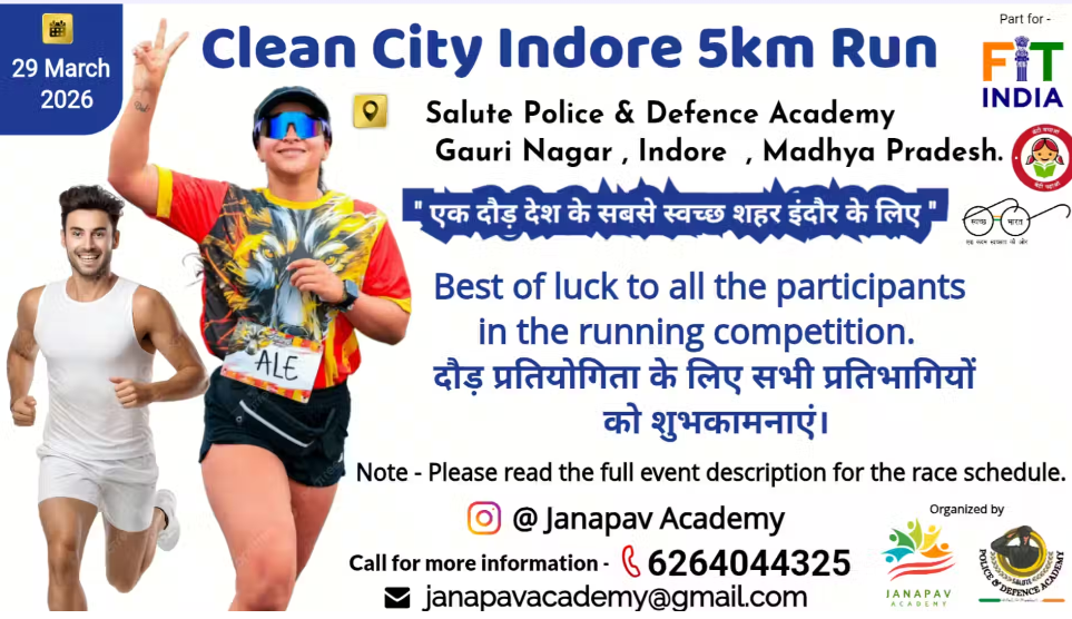 Clean City Indore 5 km Run