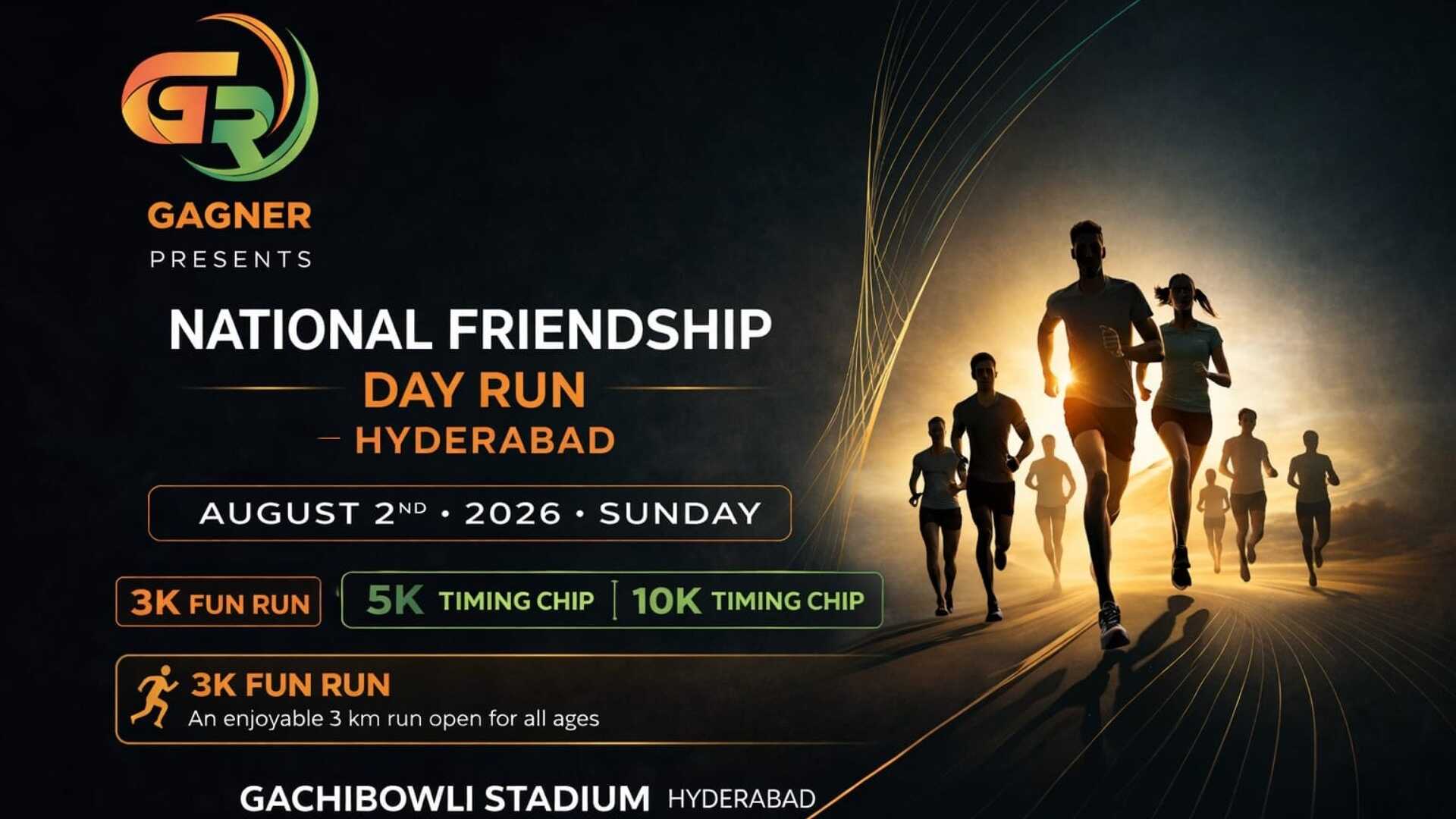NATIONAL FRIENDSHIP DAY RUN – 2026