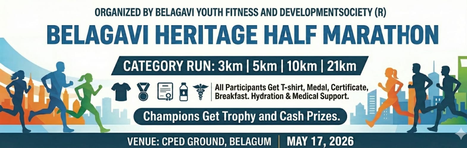Belagavi Heritage half marathon 2026