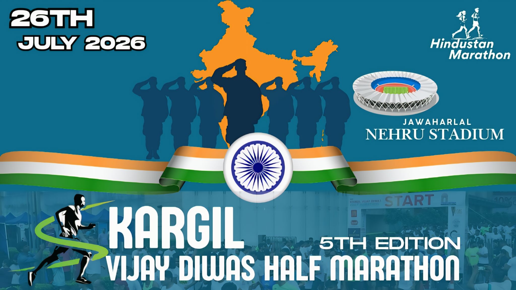 KARGIL VIJAY DIWAS HALF MARATHON 5TH EDITION
