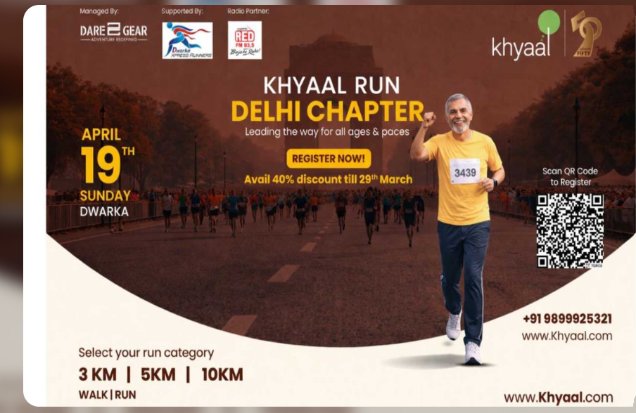 KHYAAL RUN- DELHI CHAPTER