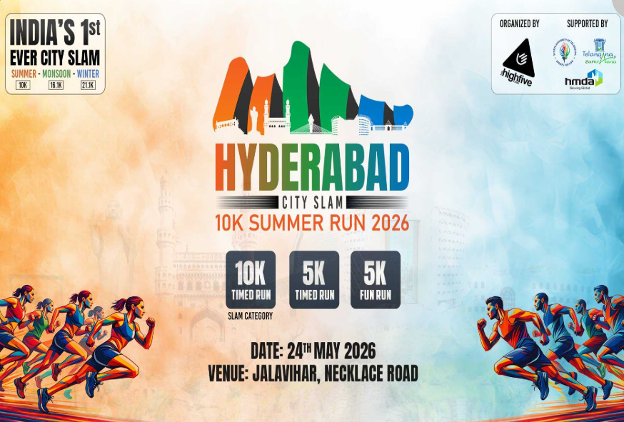 HYDERABAD CITY SLAM - 10K SUMMER RUN 2026