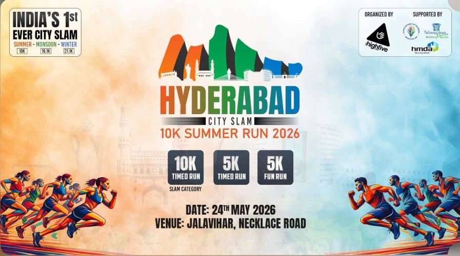 HYDERABAD CITY SLAM - 10K SUMMER RUN 2026