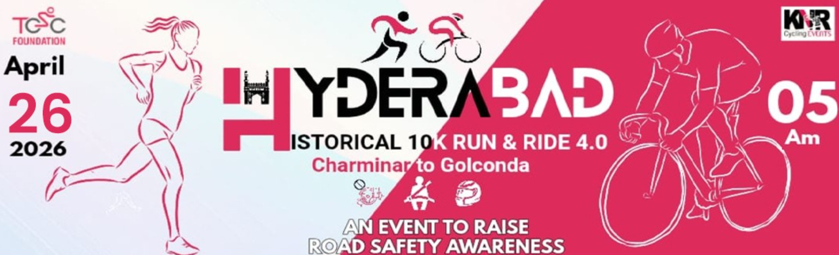 Hyderabad Historical 10K Run & Ride