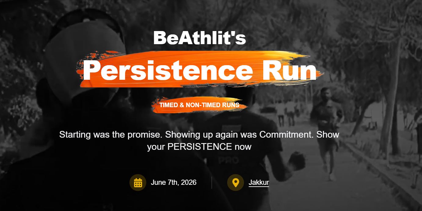 BeAthlit's Persistence Run 2026
