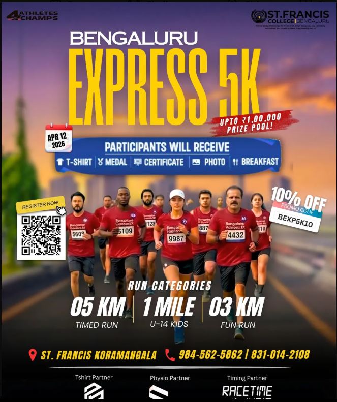Bengaluru Express 5K Run 2026