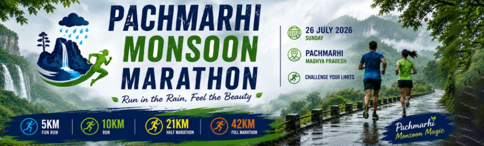 Pachmarhi Monsoon Marathon 2026