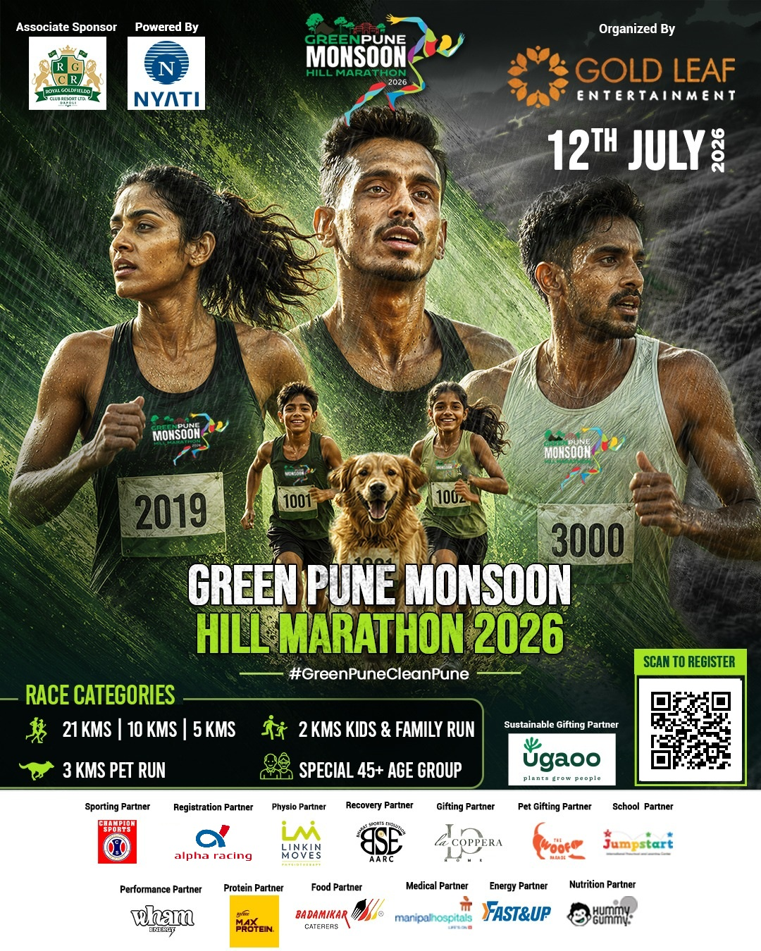 GREEN PUNE MONSOON HILL MARATHON 2026