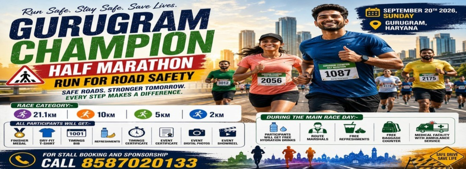 Gurugram Champion Half Marathon
