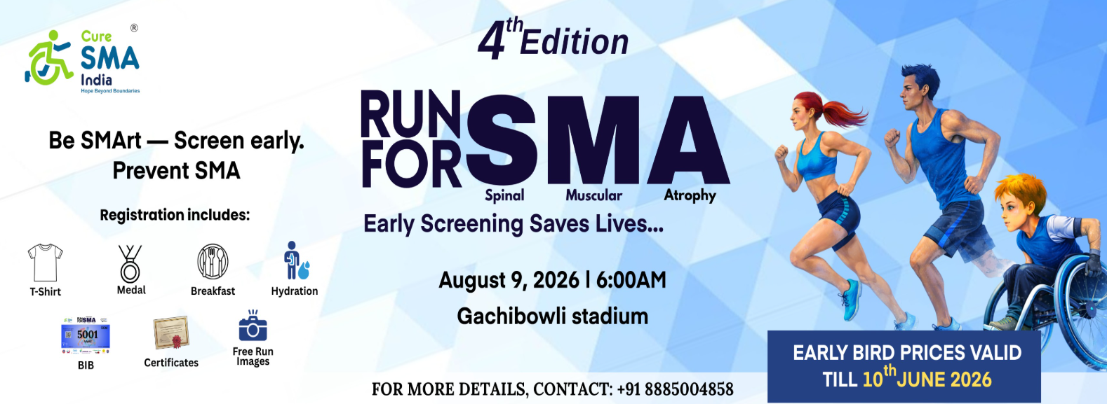 Run for SMA 2026 by Cure SMA India