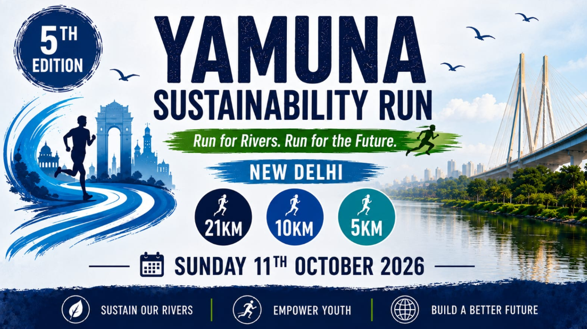 YAMUNA SUSTAINABILITY RUN - DELHI