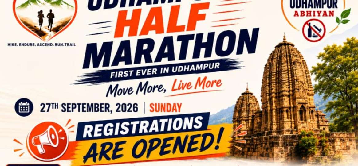 UDHAMPUR HALF MARATHON 2026