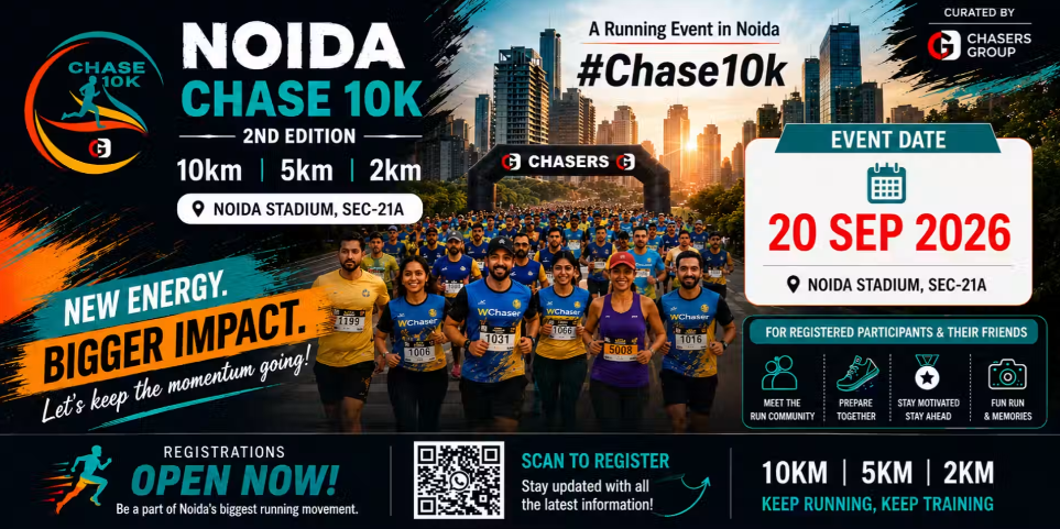 Chase 10k Noida 2nd Edition
