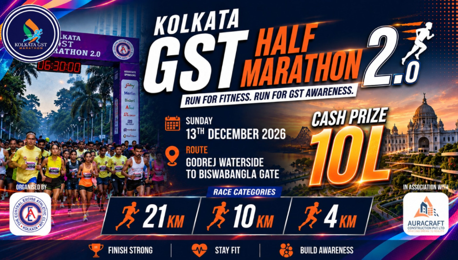 Kolkata GST Half Marathon 2.0