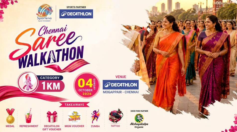 Chennai Saree Walkathon 2026