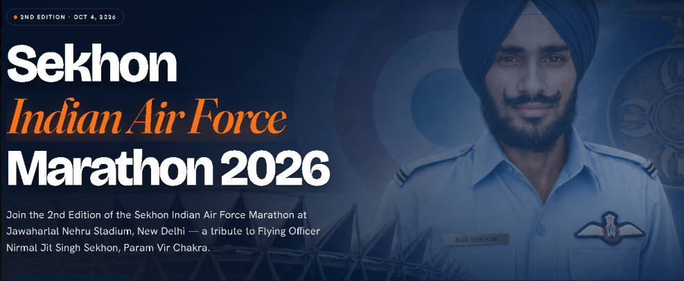 Sekhon IAF Marathon Delhi 2026