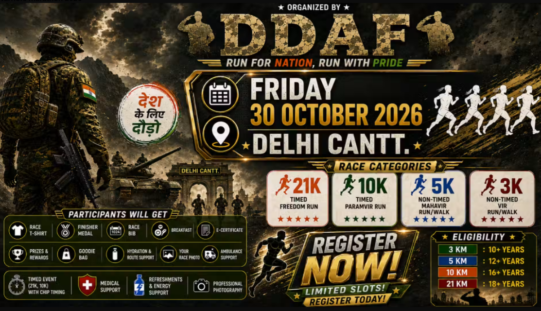 Defence Warriors Marathon 2026