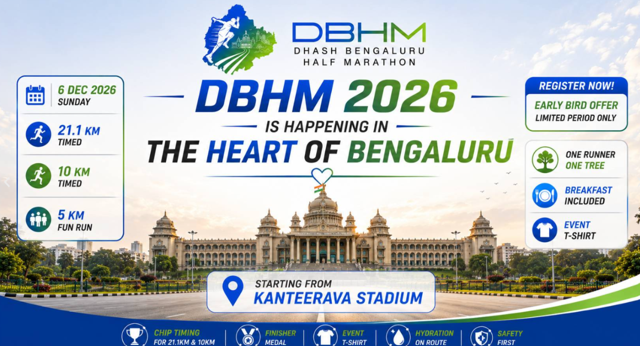 DHASH BENGALURU HALF MARATHON 2026