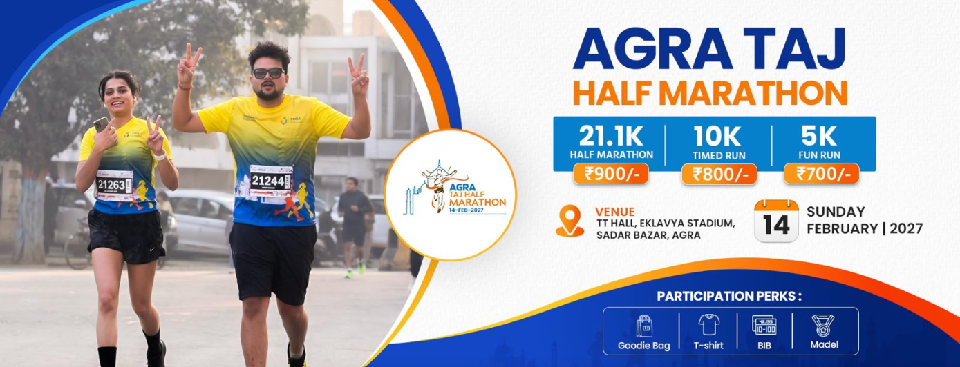 Agra Taj Half Marathon - 2027