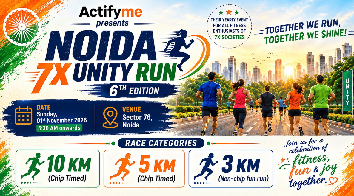 NOIDA 7X UNITY RUN EVENT