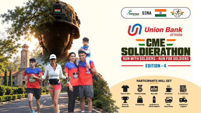 Union Bank Of India CME Soldierathon Pune 4th Edition, 15th November, Sunday, 2026