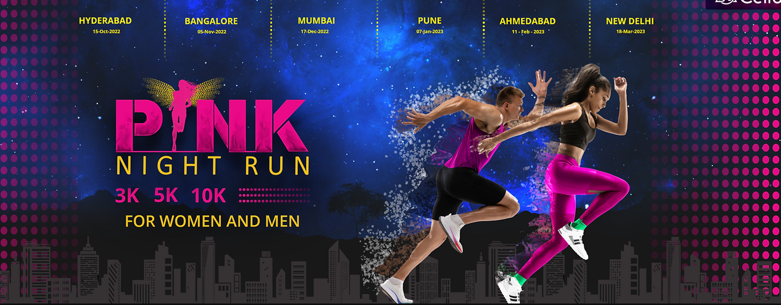 Pink Night Run Bangalore 2022