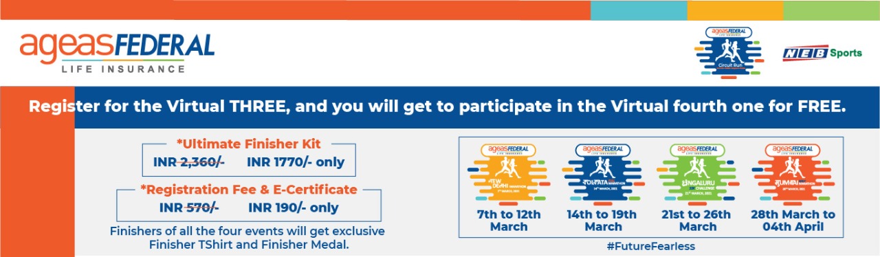 Ageas Federal Insurance Virtual Circuit Run  2021 (Virtual)