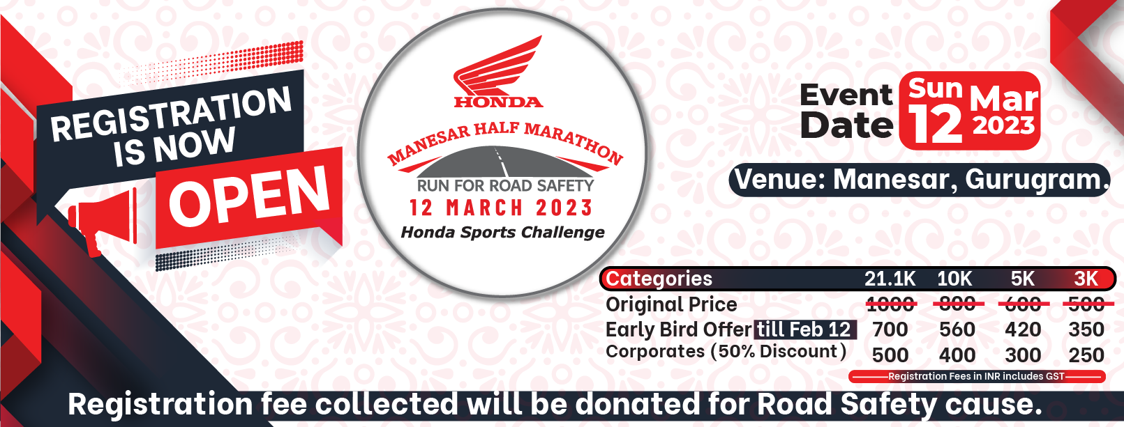 Honda Manesar Half Marathon 2023