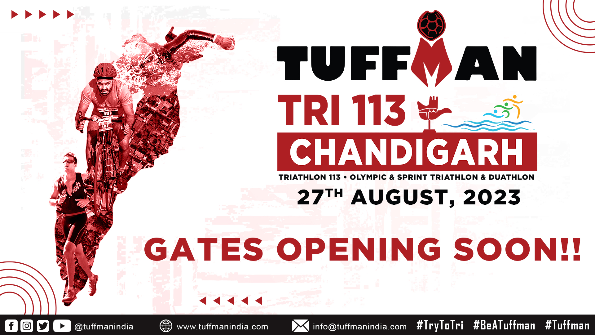 Tuffman Triathlon 113 & Duathlon Chandigarh 2023